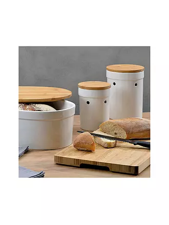 KELA | Zwiebeltopf SALENA 15cm Keramik Weiss | 